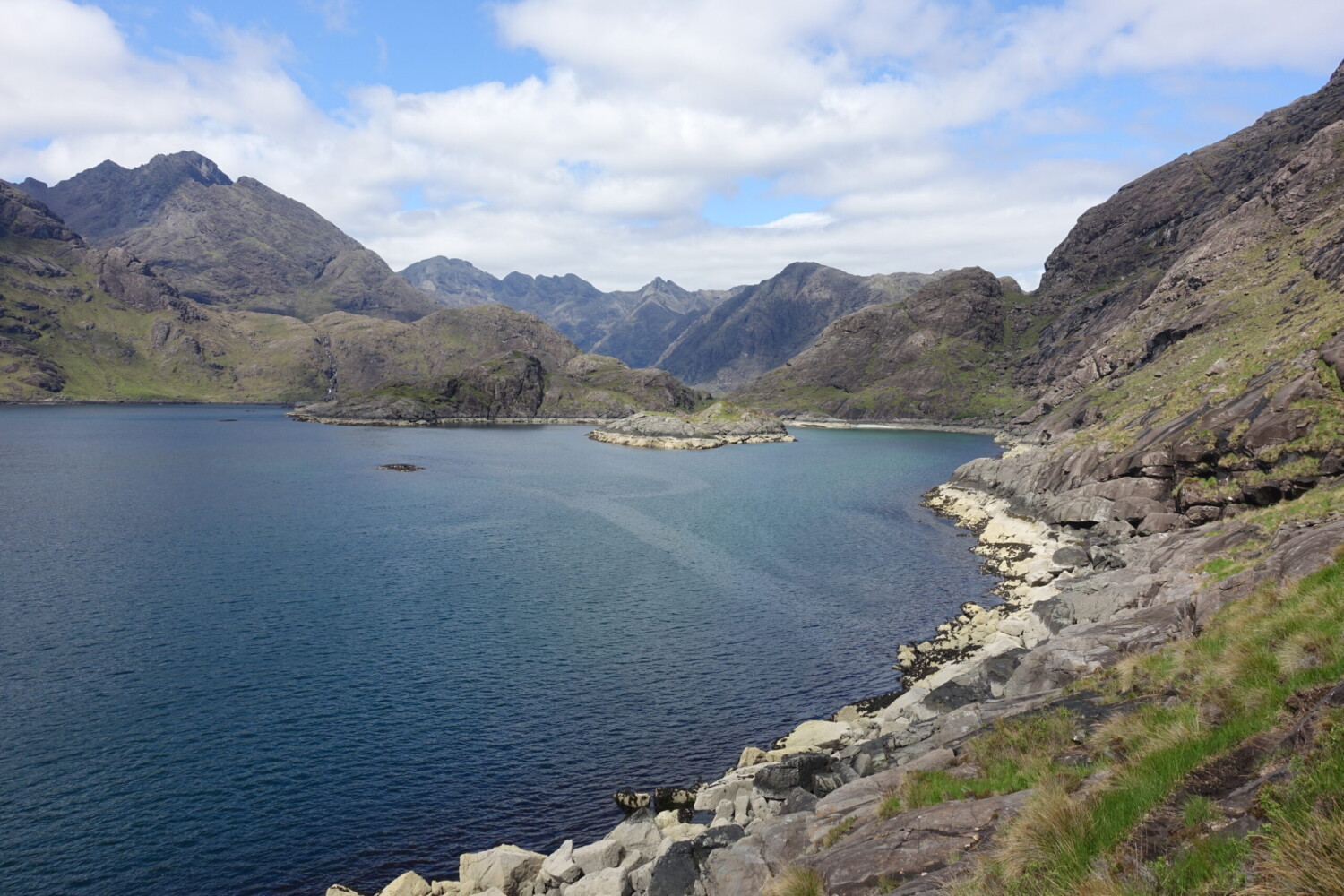 The 'Bad Step' The Bad Step on the Skye Coastal Path