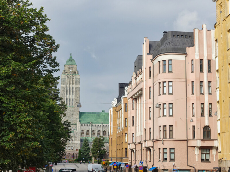 art nouveau architecutre in Helsinki