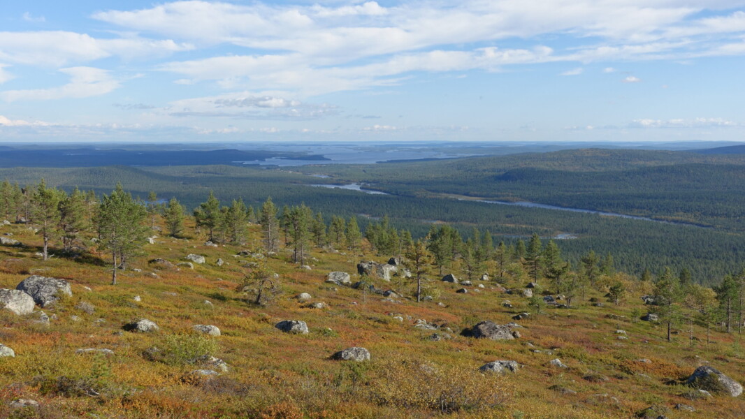 Lake Inari from Otsamo