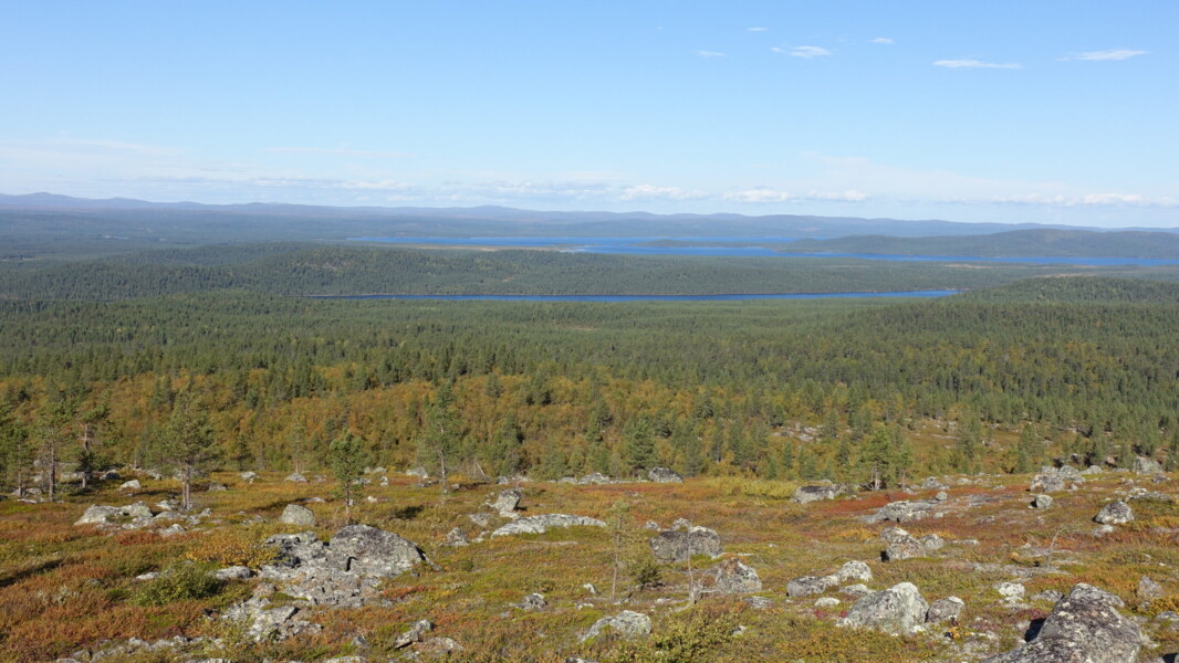 Panoramic landscape from Otsamo