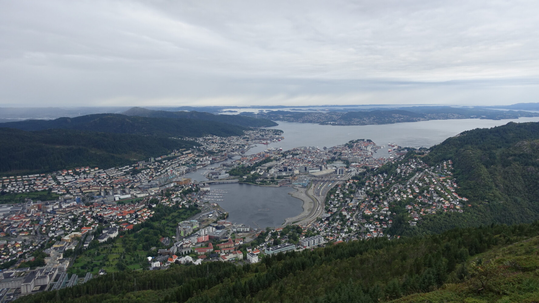 Bergen, from Ulriken Bergen