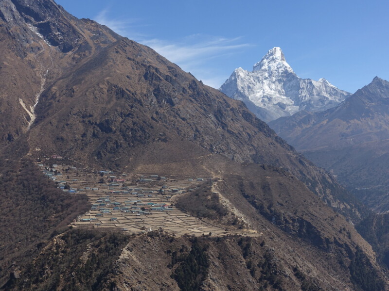 Phortse and Ama Dablam Phortse and Ama Dablam