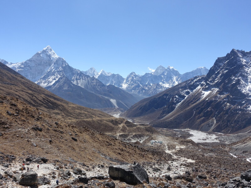 Looking south from Thok La Thok La