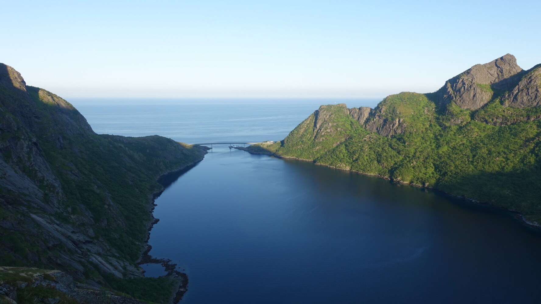 Evening views from my Austerdalsvatnet campsite Austerdalsvatnet