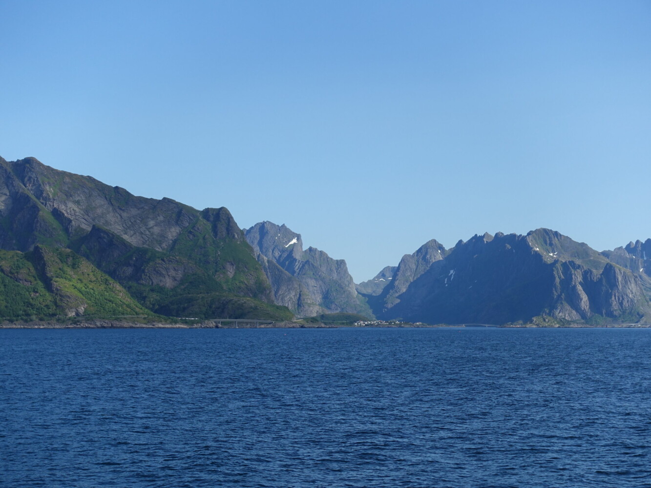 I never tire of the views from the Bodø-Moskenes ferry Lofoten from Bodø-Moskenes ferry