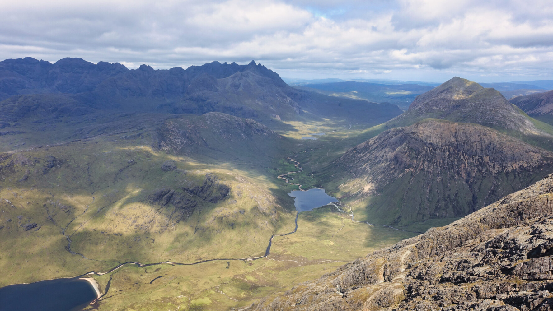 Cullin from Blà Bheinn Cullin from Blà Bheinn