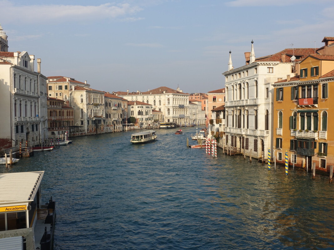 Grand Canal from Ponte di Rialto Venetian Grand Canal