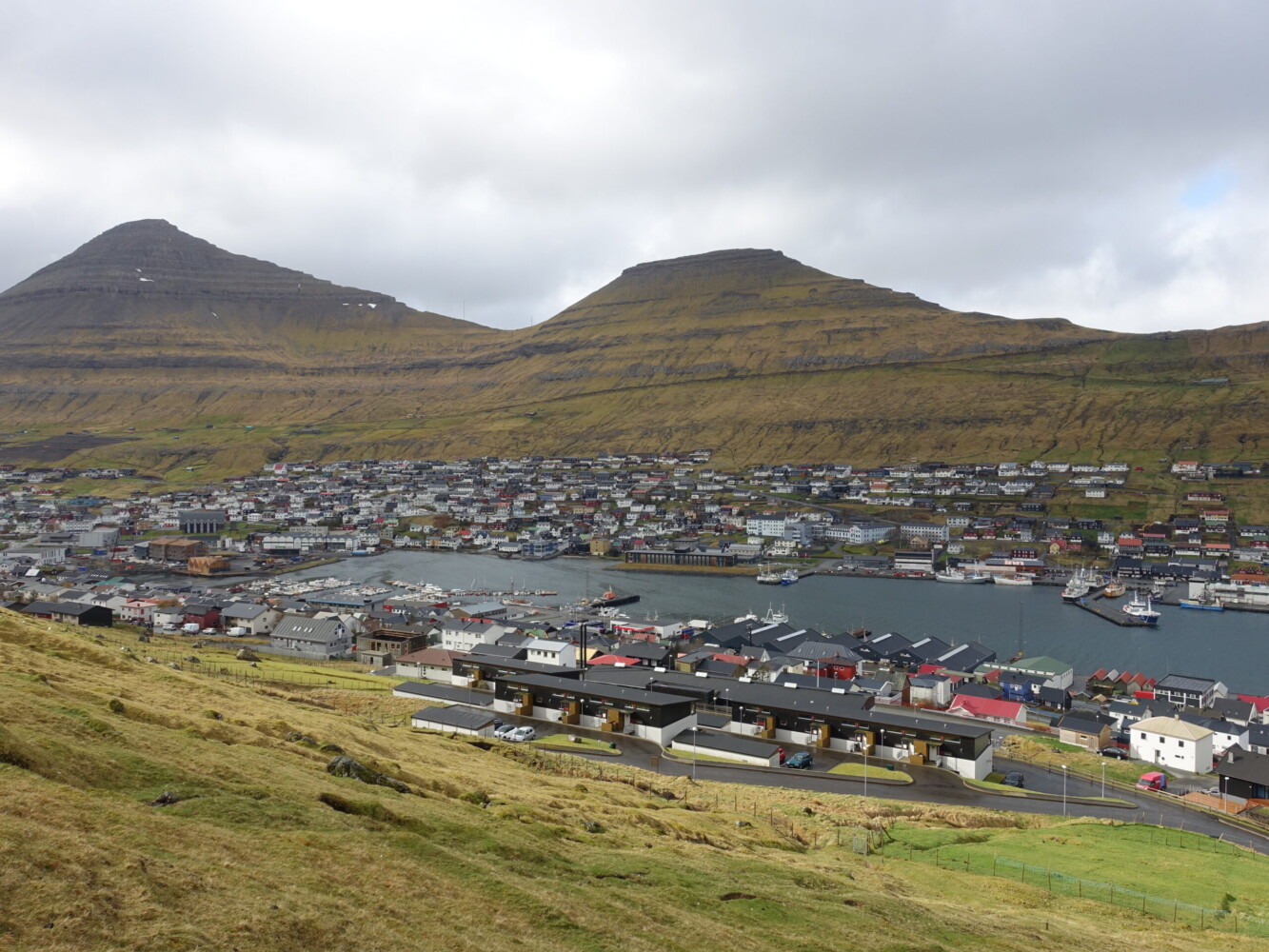 Klaksvik: a sprawling metropolis Klaksvik