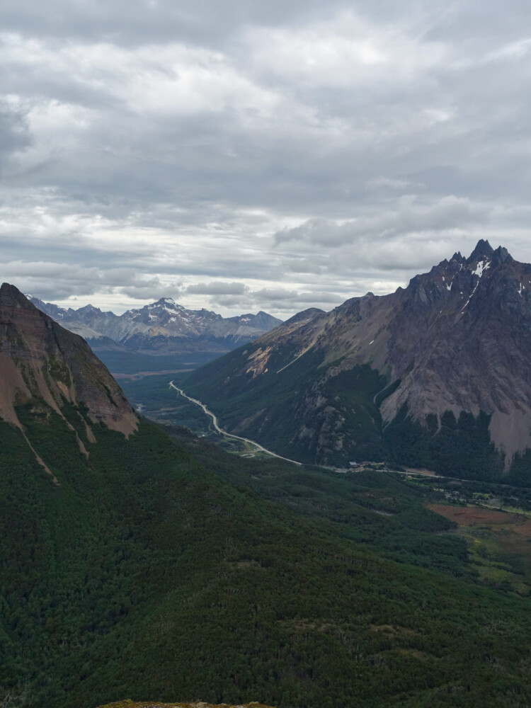 360 degree views from the top View from Cerro Cortez, looking toward Monte Olivia
