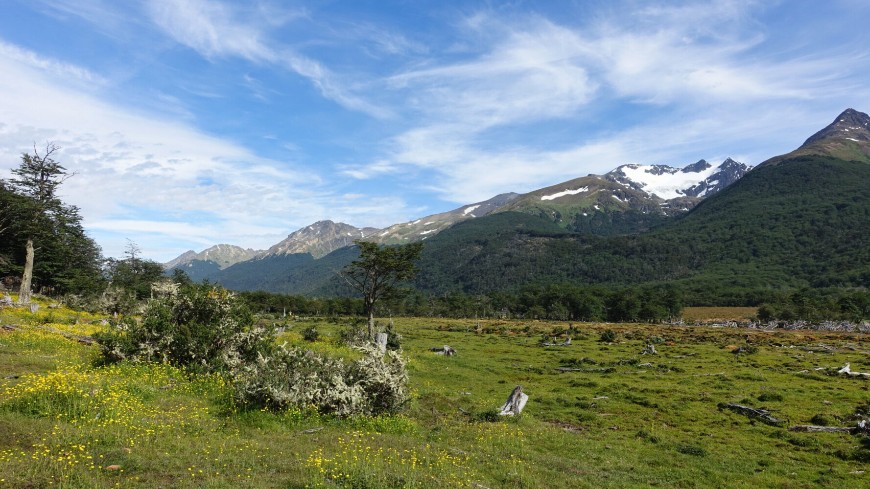 Valley below Galciar Vinciguerro