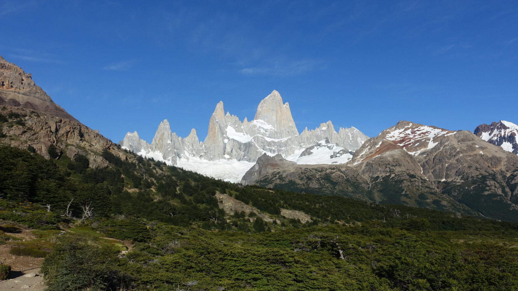 Early morning light on Fitz Roy