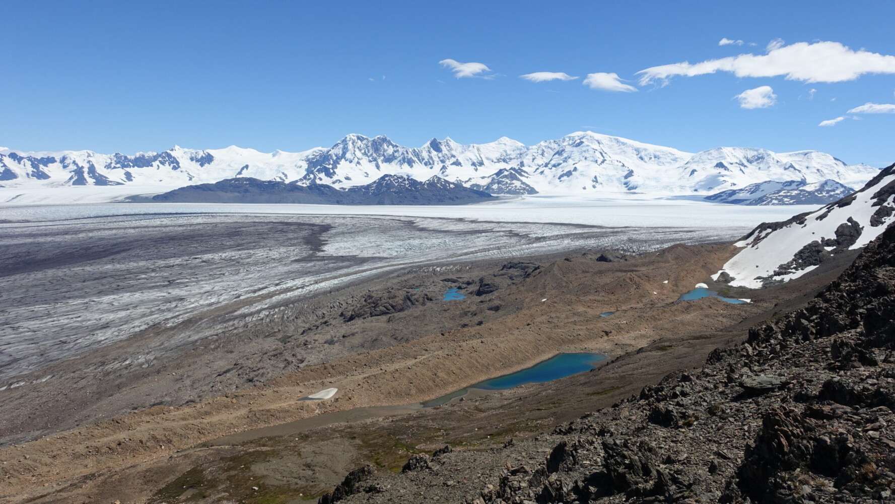 South Patagonia Icefield from Paso del Viento