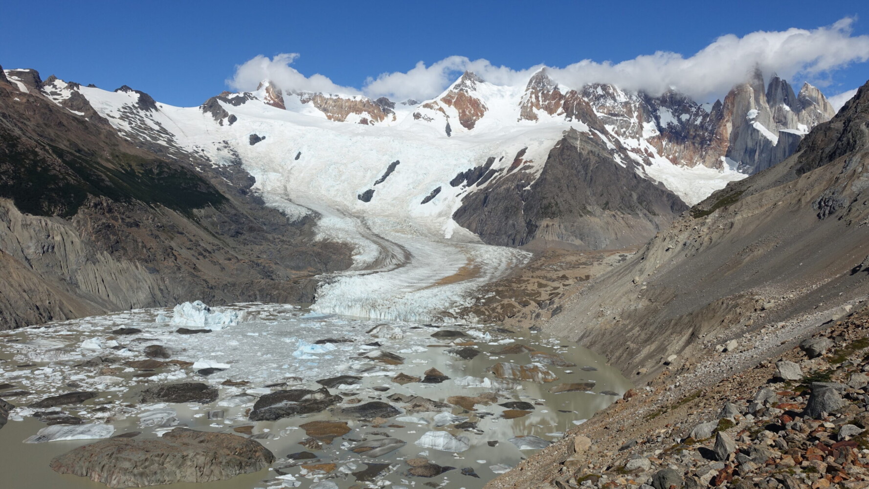 Laguna Torre, from Mirador Maestri