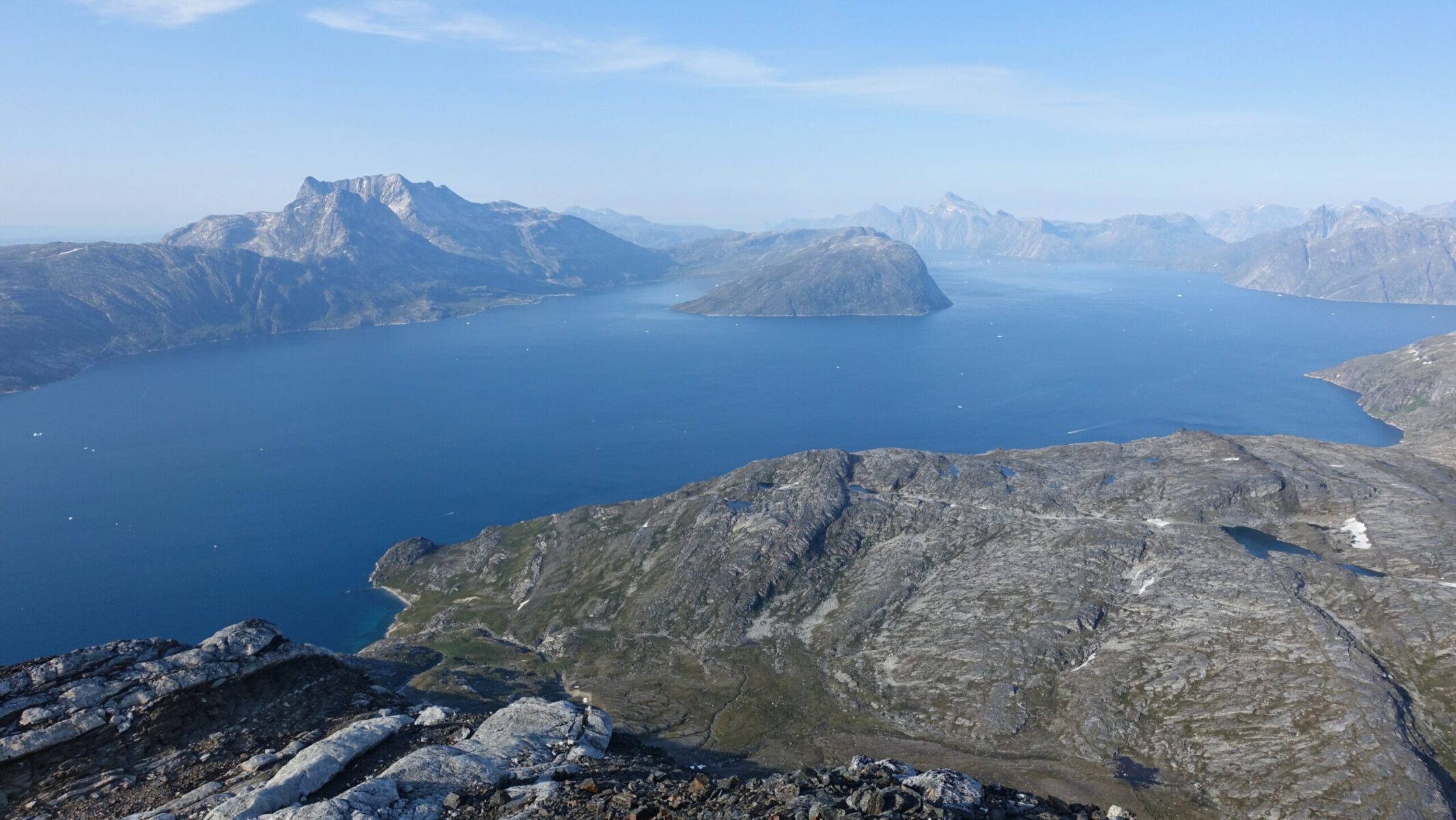 Sermitsiak and Qeqertarsuaq (not Disko Island) from Kangilequtaat