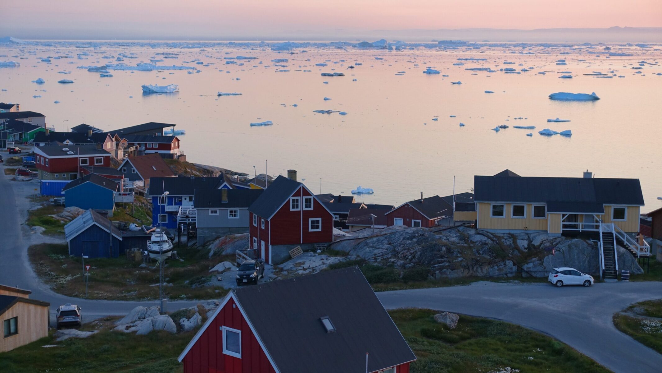 Depriving myself of sleep was well worth the colours Ilulissat