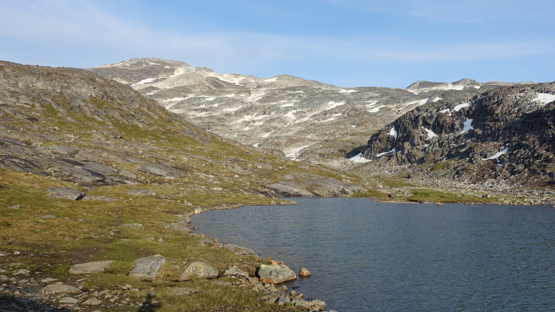 mountains outside Nuuk