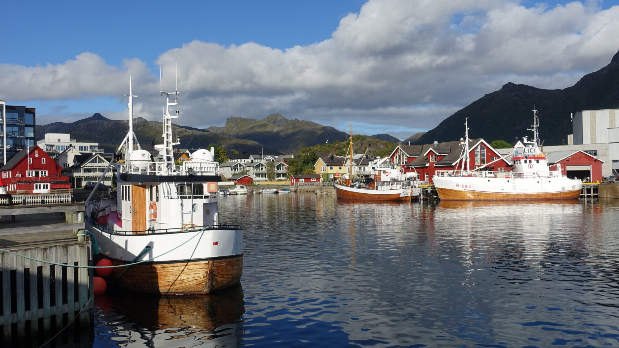 Boats in Svolvær