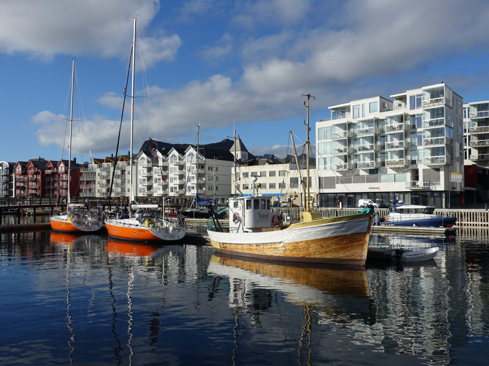 Boats in Svolvær