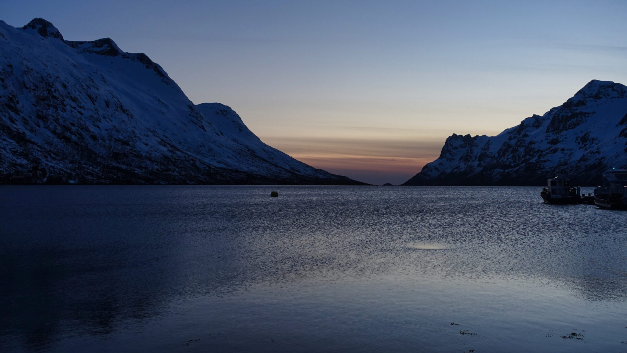 Sunset in Ersfjordbotn