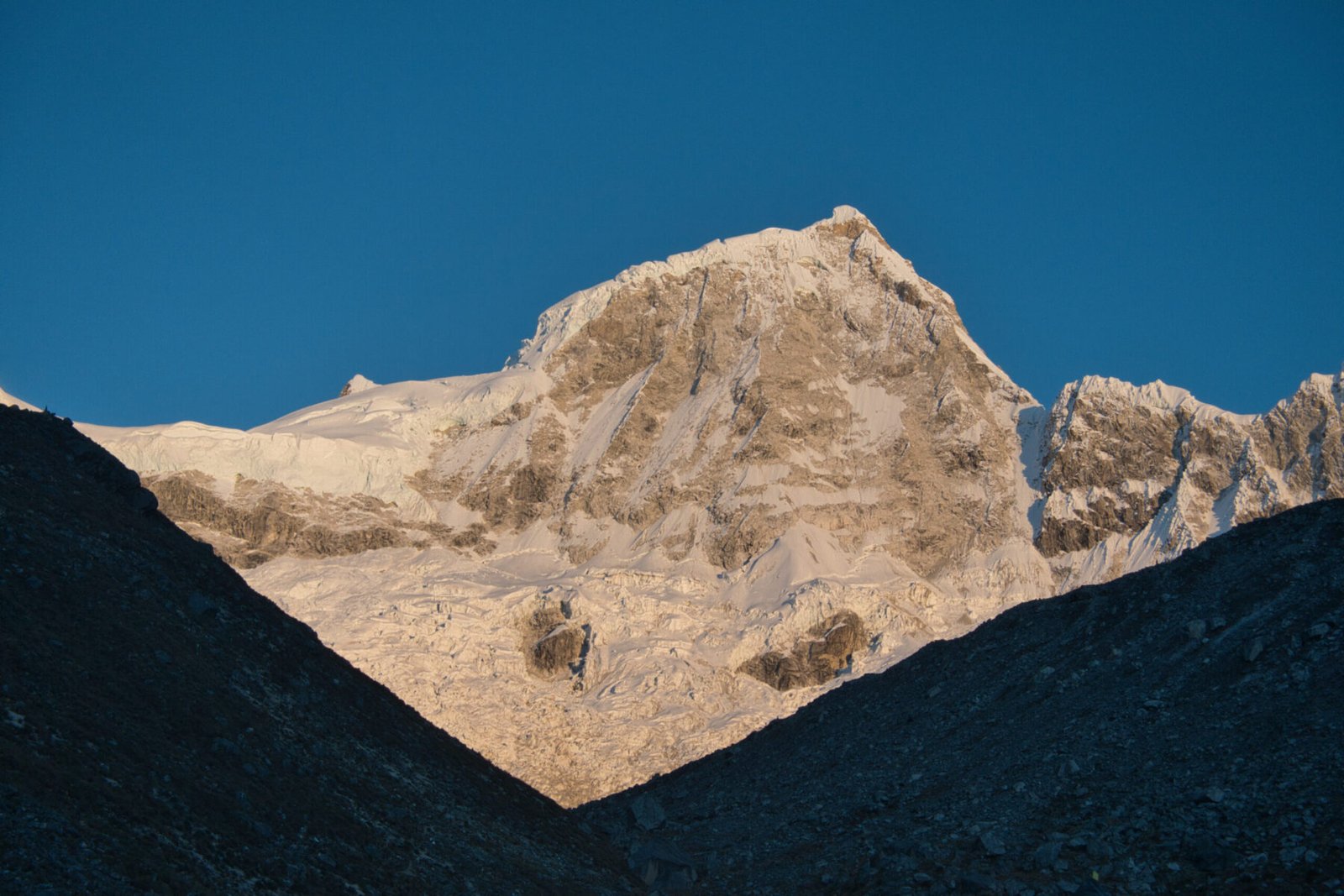 Huandoy at first light Huandoy